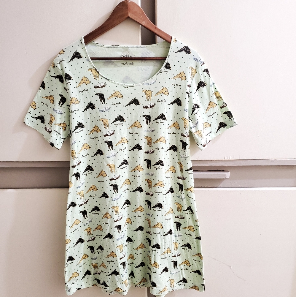 Dog printed Dress